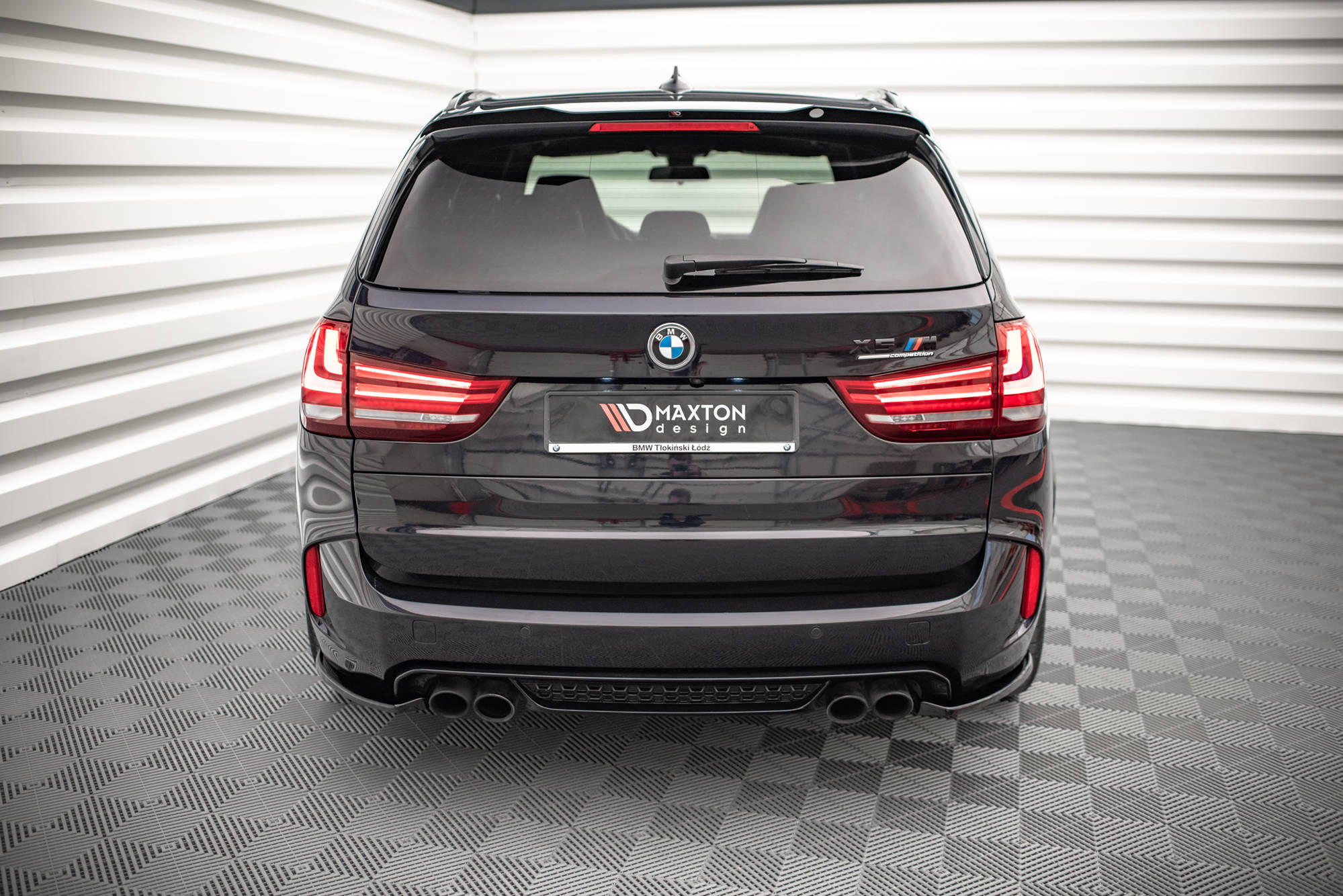 Rear Side Splitters BMW X5 M F85 - 3