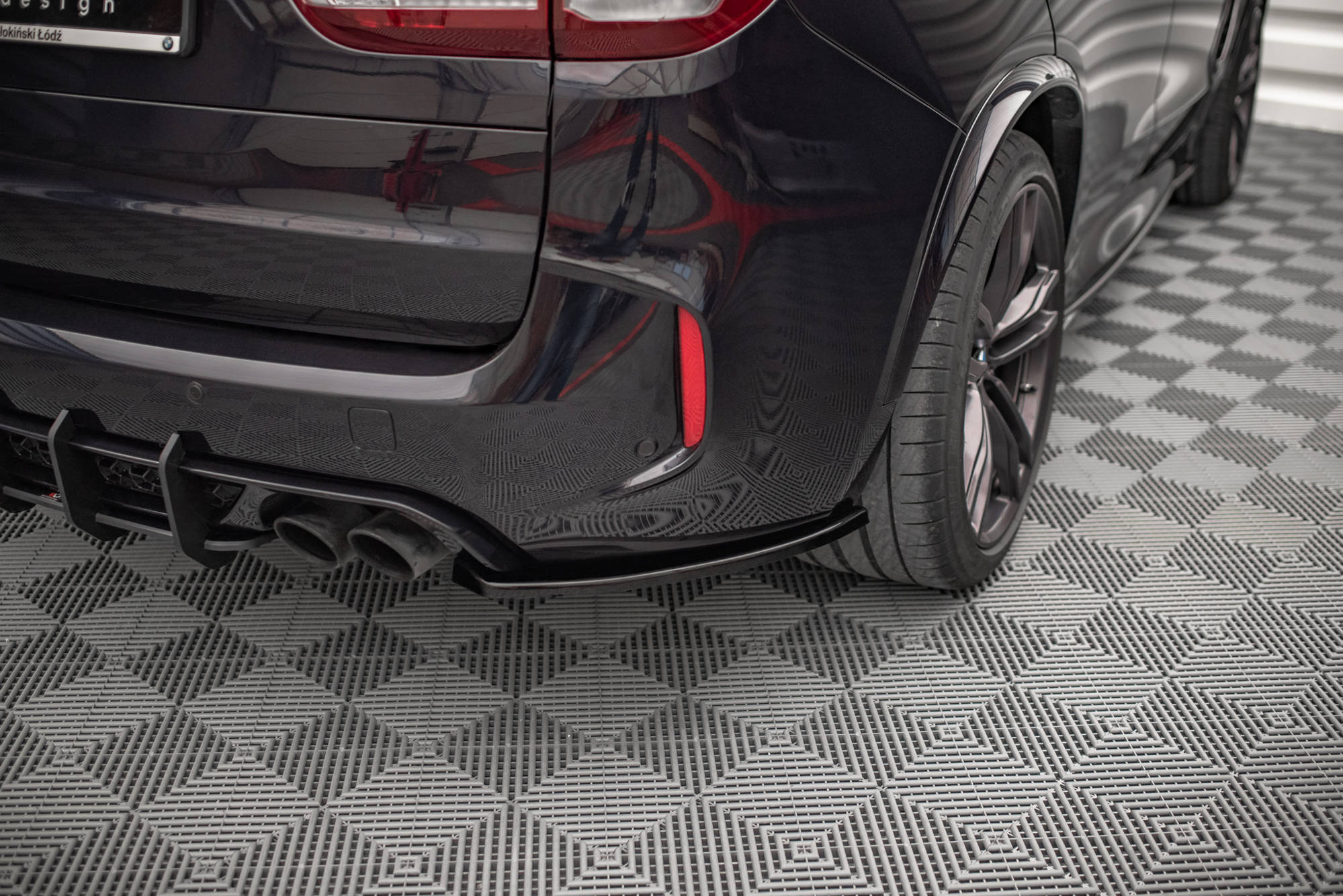 Rear Side Splitters BMW X5 M F85 - 2
