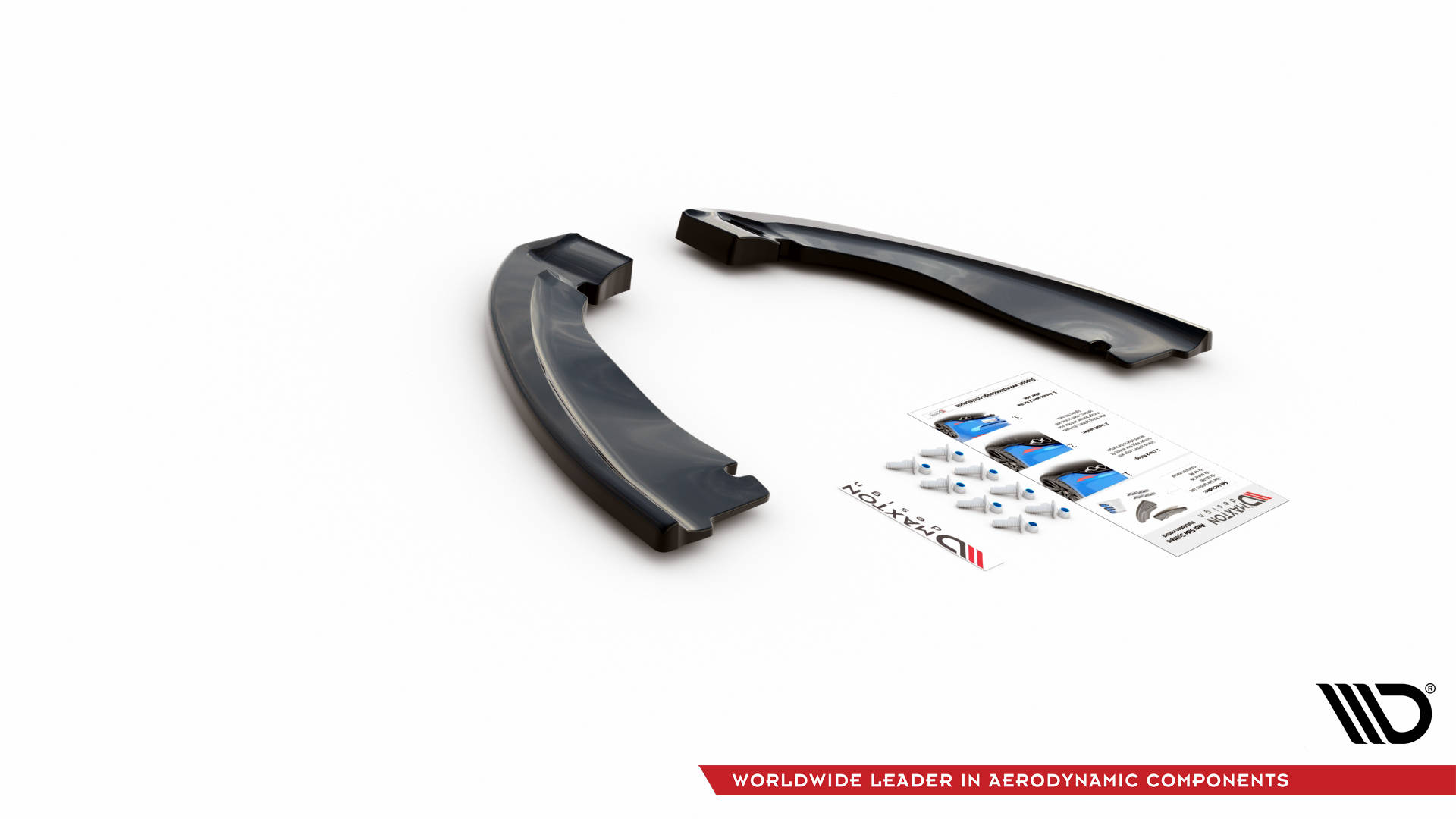 Rear Side Splitters BMW X5 M F85 - 5