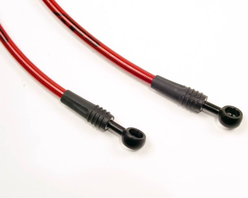 AGENCY POWER FRÄMRE STÅL FLÄTADE BROMSRÖR SUBARU IMPREZA GC8 98-01 | LEGACY 97-04 - 2