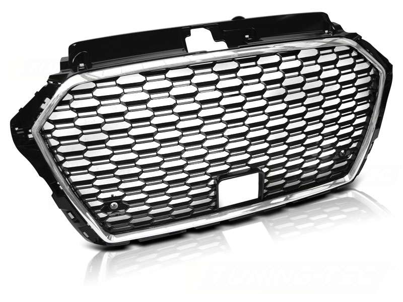 GRILL SPORT KROM/SVART TILL AUDI A3 (8V) 2017-2020