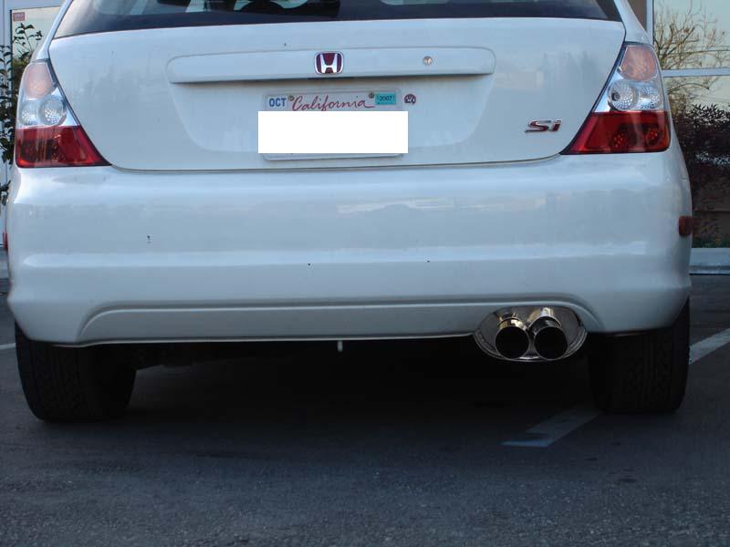 CIVIC 01-05 3D (INCL TYPER) AXLE BACK EXHAUST MEGAN RACING - 4