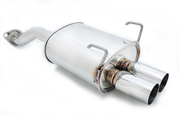 CIVIC 01-05 3D (INCL TYPER) AXLE BACK EXHAUST MEGAN RACING
