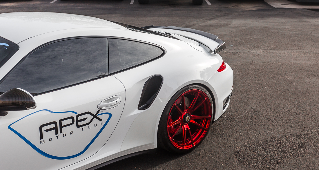 AGENCY POWER AEROFORM CARBON FIBER WING LIP SPOILER PORSCHE 991 TURBO | TURBO S - 3