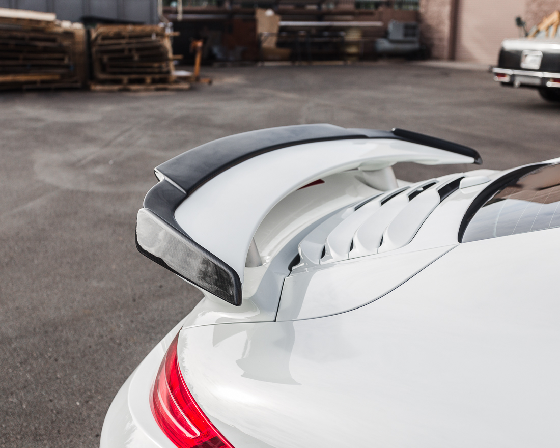AGENCY POWER AEROFORM CARBON FIBER WING LIP SPOILER PORSCHE 991 TURBO | TURBO S