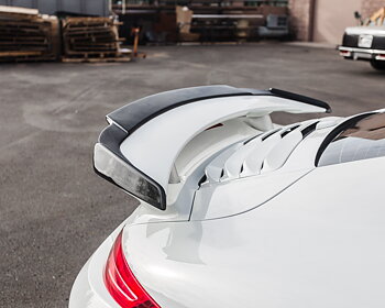 AGENCY POWER AEROFORM CARBON FIBER WING LIP SPOILER PORSCHE 991 TURBO | TURBO S