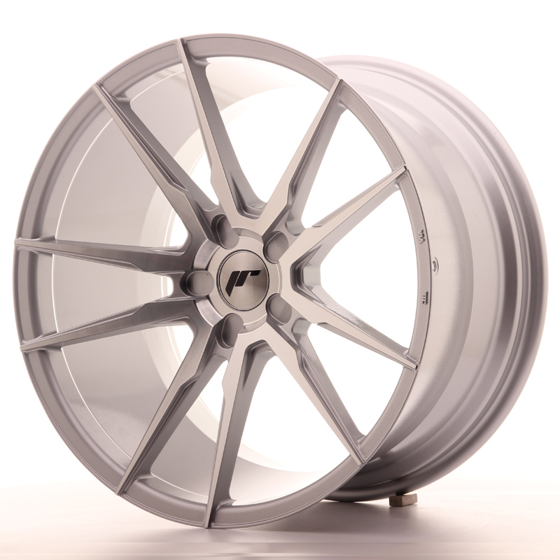 JAPAN RACING JR21 20X11 ET30-50 5H BLANK SILVER M
