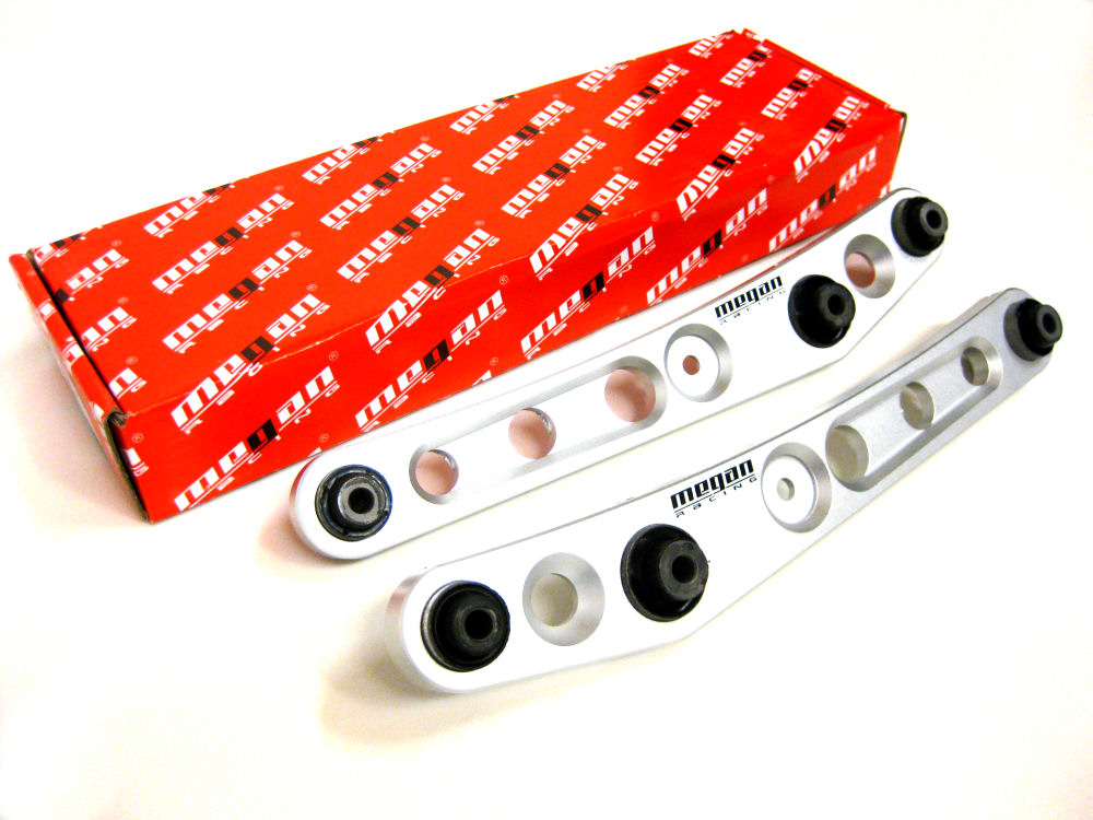 CIVIC 96-00 MEGAN RACING REAR LOWER CONTROL ARMS SILVER