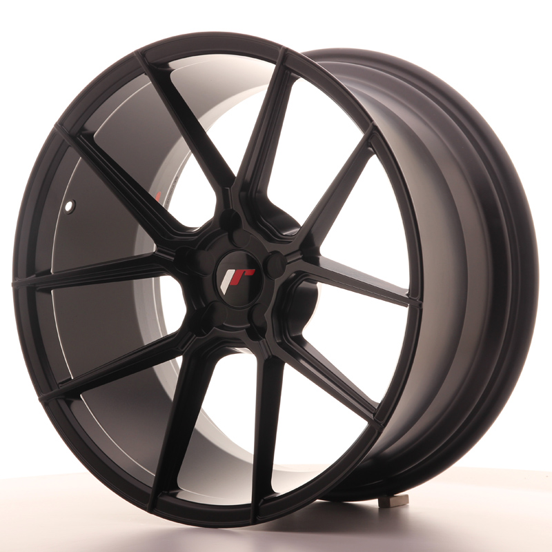 JAPAN RACING JR30 20X10 ET20-40 5H BLANK MATT BLAC