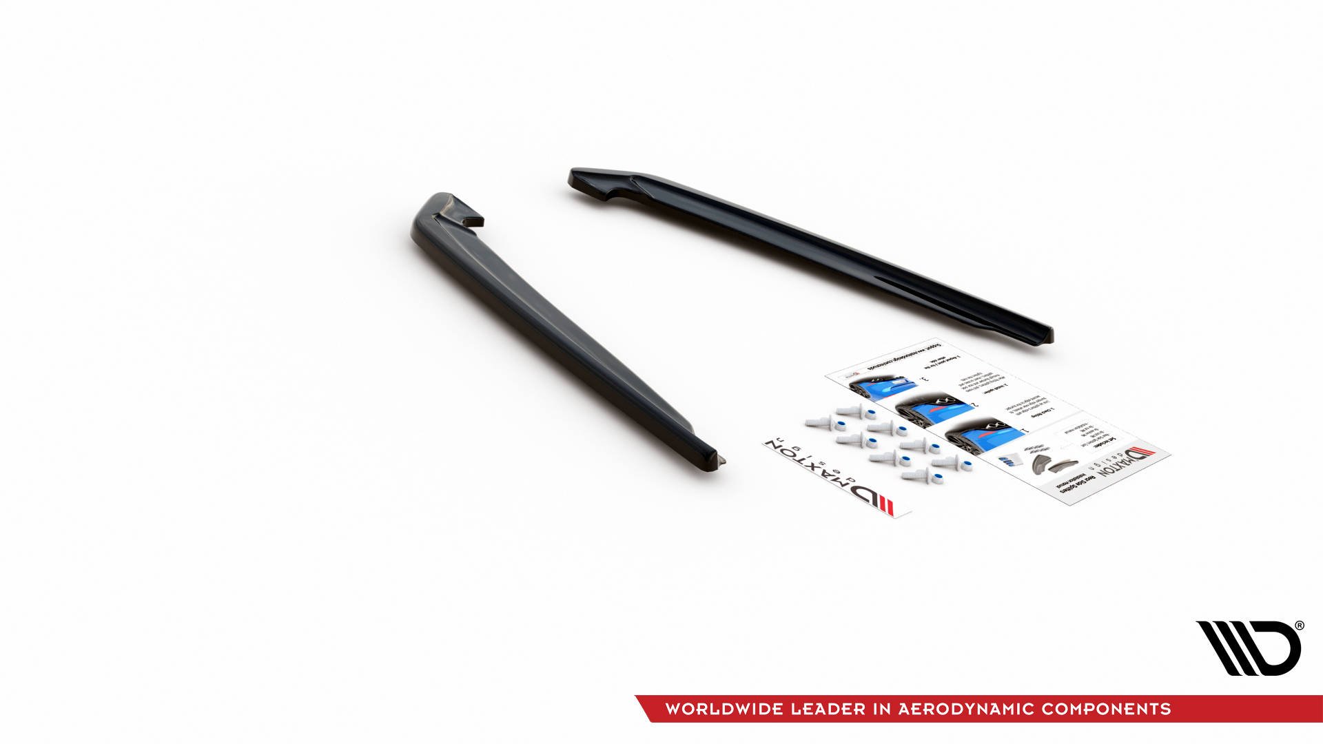 Rear Side Splitters BMW 5 G30 Facelift M-Pack (2020-) - 5