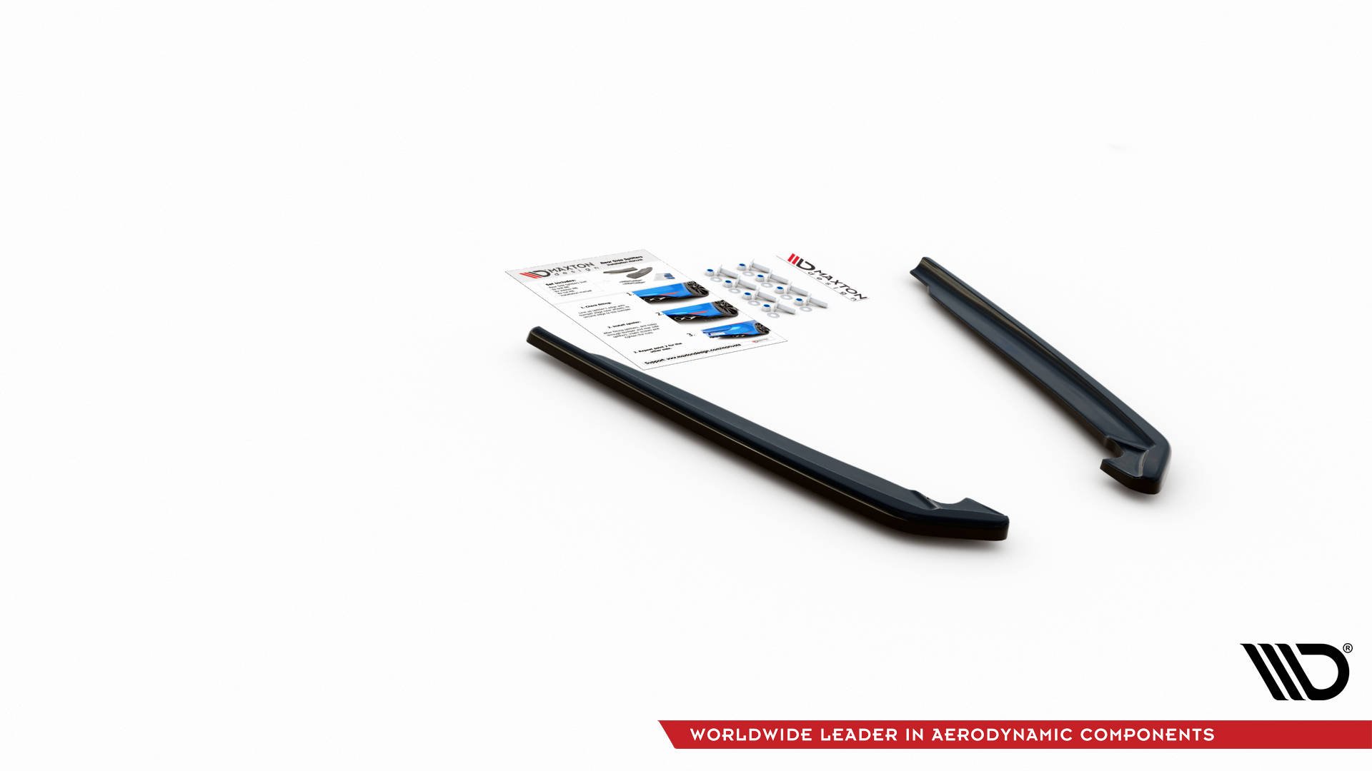 Rear Side Splitters BMW 5 G30 Facelift M-Pack (2020-) - 4