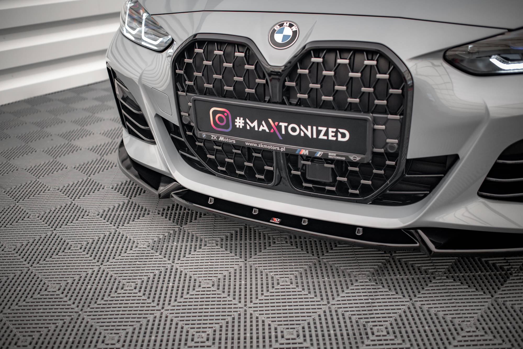 Front Splitter V.2 BMW 4 / i4 Gran Coupe M-Pack / M440i G26 - 3