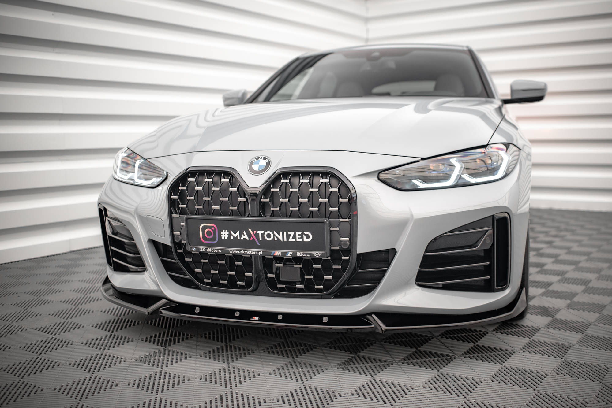 Front Splitter V.2 BMW 4 / i4 Gran Coupe M-Pack / M440i G26 - 4