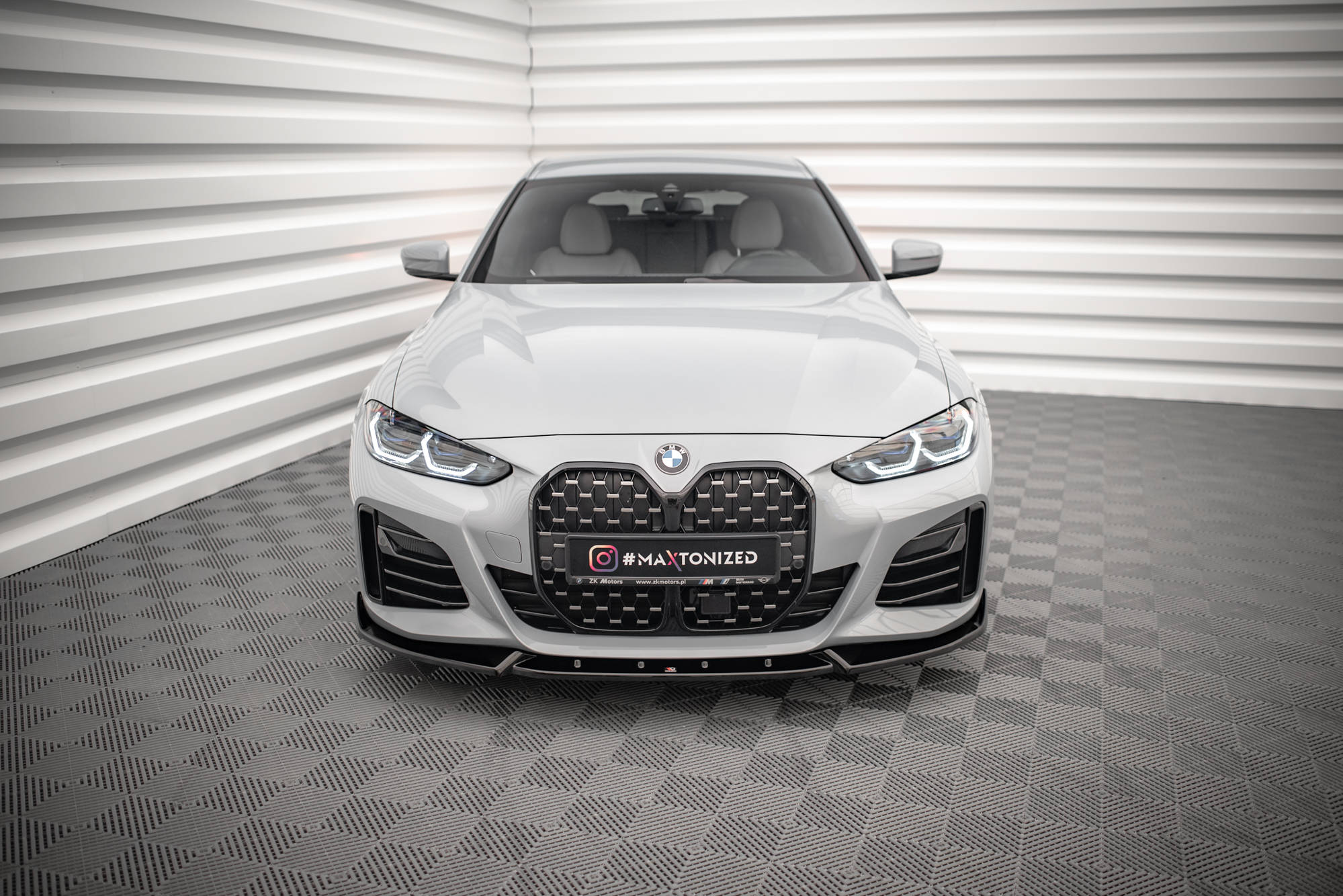 Front Splitter V.2 BMW 4 / i4 Gran Coupe M-Pack / M440i G26 - 2