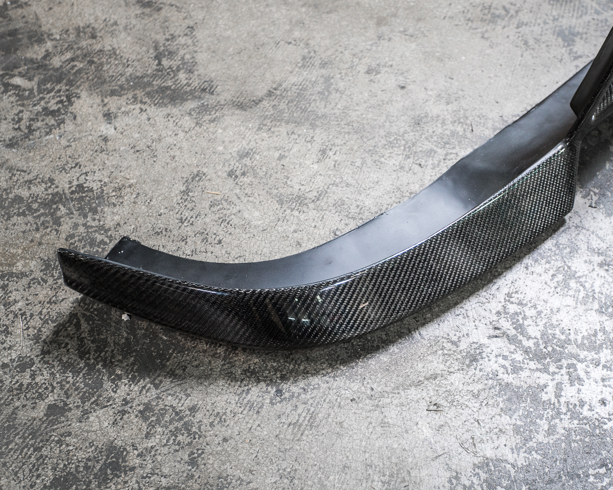 AGENCY POWER CARBON FIBER FRONT LIP MERCEDES BENZ C-CLASS W204 AMG C63 08-10 - 5