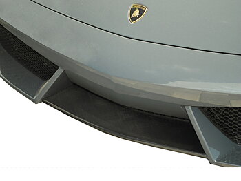 AGENCY POWER CARBON FIBER FRONT SPOILER LAMBORGHINI GALLARDO LP560-4 LP550-2 09-15