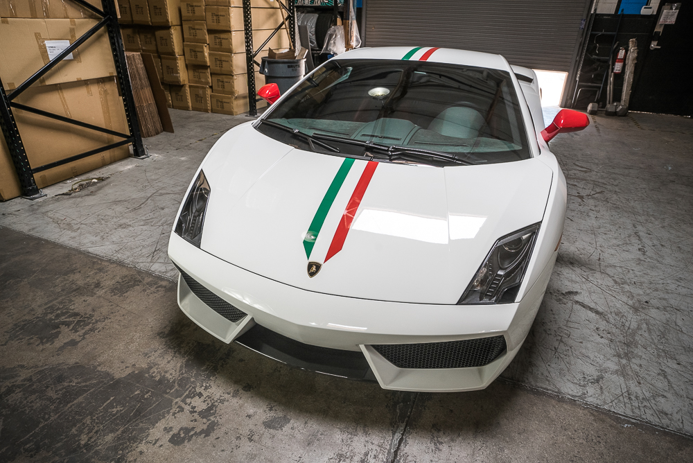 AGENCY POWER CARBON FIBER FRONT SPOILER LAMBORGHINI GALLARDO LP560-4 LP550-2 09-15 - 3