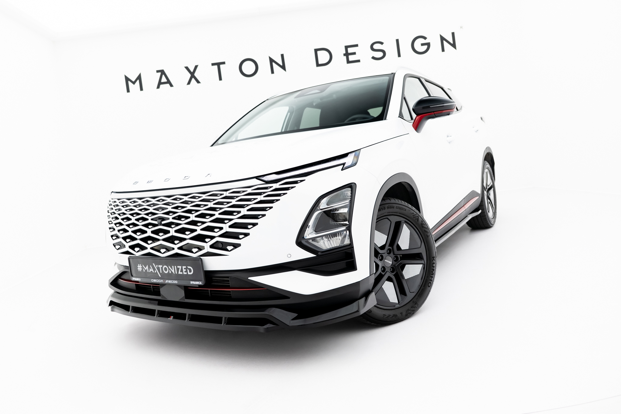FRONT SPLITTER SUITABLE FOR OMODA 5 MK1 – MAXTON DESIGN - 5