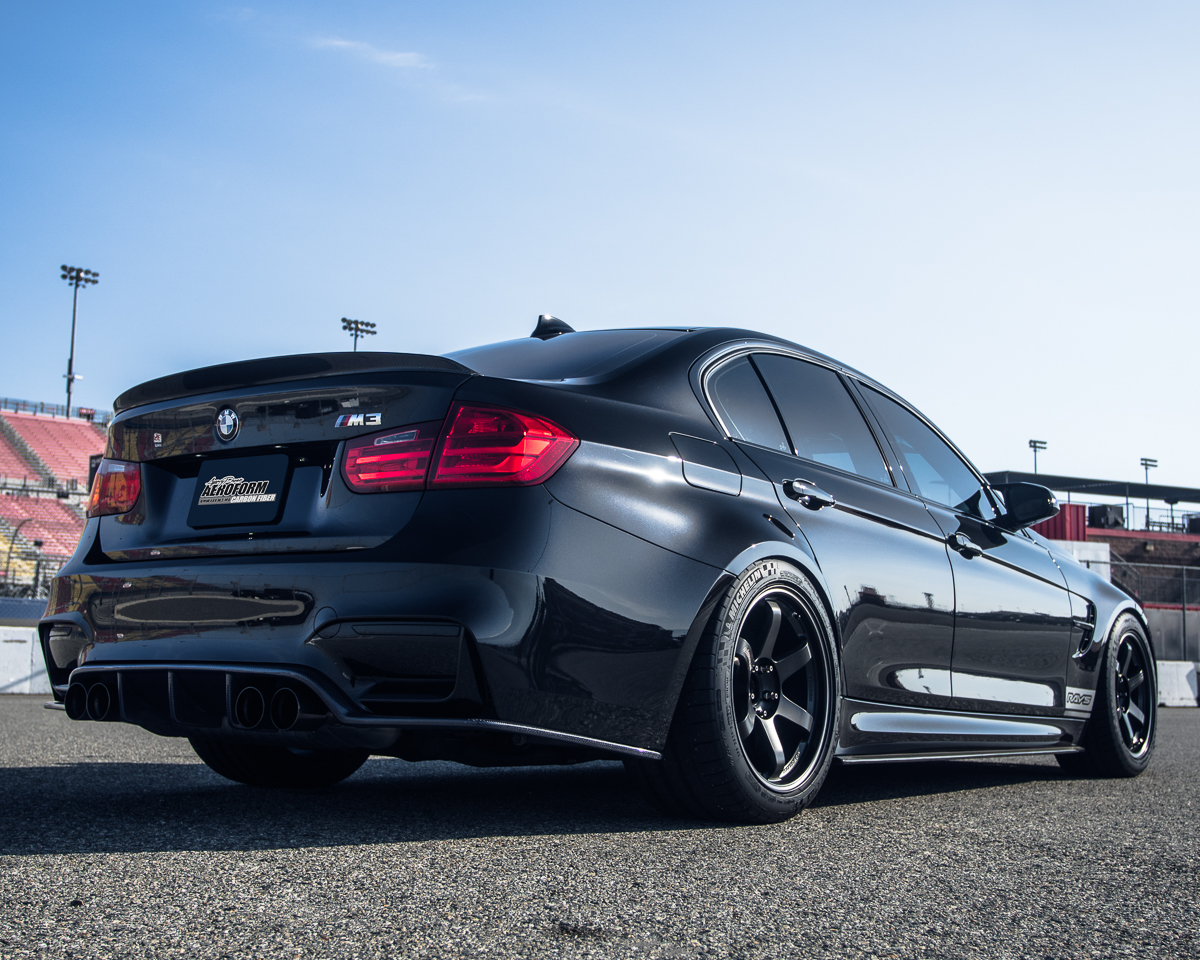 AGENCY POWER AERAVORM KOLFIBER BAKRE DIFFUSER BMW F82 F80 M4 M3 2015-2017 - 4