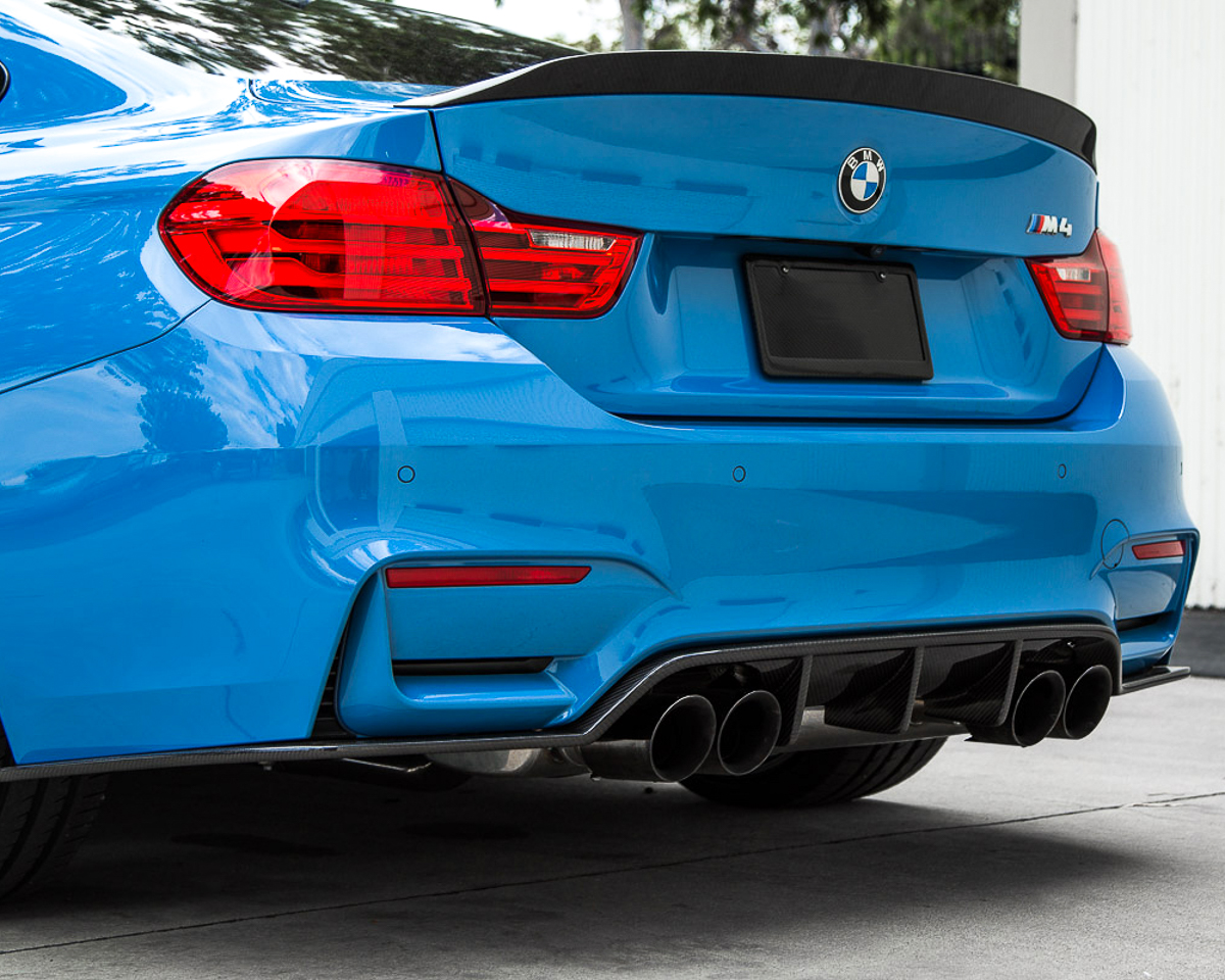 AGENCY POWER AERAVORM KOLFIBER BAKRE DIFFUSER BMW F82 F80 M4 M3 2015-2017 - 3