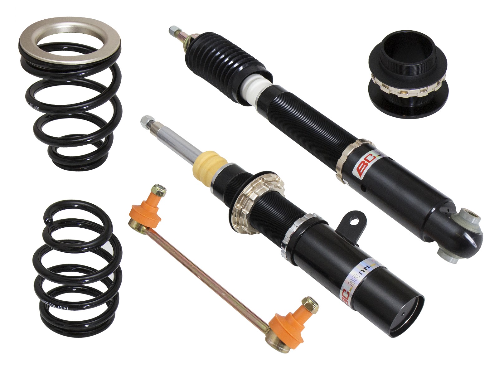 BC RACING BR RN COILOVER KIT FOR MINI COOPER (NO DDC) (FWD) F56 F55 2014–2023 - 6