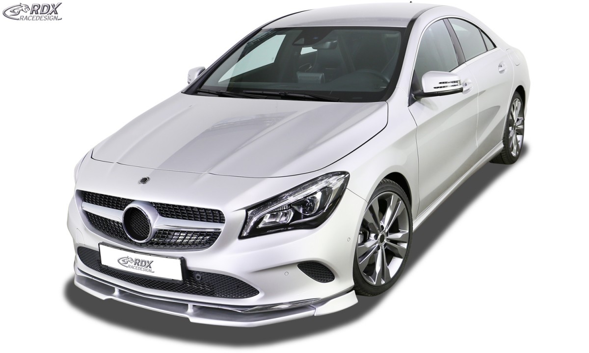 FRONT SPOILER VARIO-X MERCEDES CLA C117/W117 2016+ FRONT LIP SPLITTER - 2
