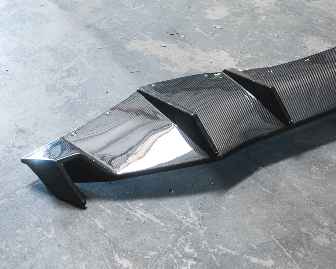 AGENCY POWER CARBON FIBER REAR DIFFUSER LAMBORGHINI HURACAN LP-610 15-16
