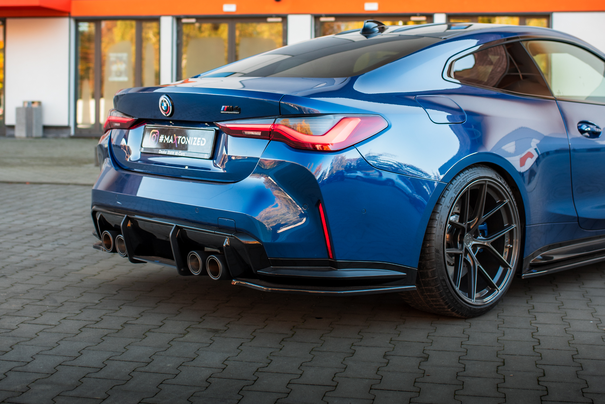 REAR SIDE SPLITTERS V.2 SUITABLE FOR BMW M4 G82 / G82 FACELIFT – MAXTON DESIGN - 2