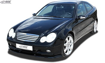 FRONT SPOILER VARIO-X MERCEDES CLC-CLASS CL203 (-2004) FRONT LIP SPLITTER