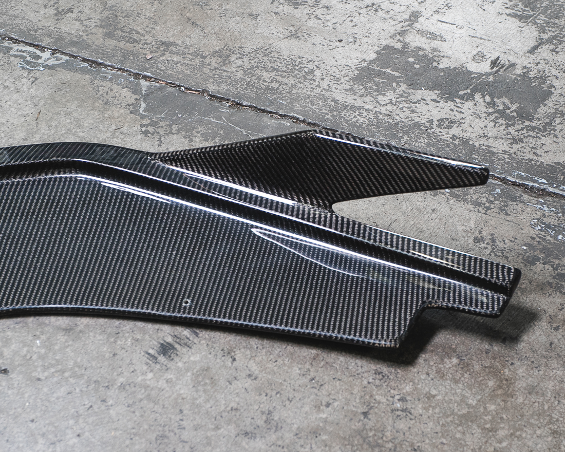 AGENCY POWER CARBON FIBER FRONT LIP LAMBORGHINI HURACAN LP-610 15-16 - 2
