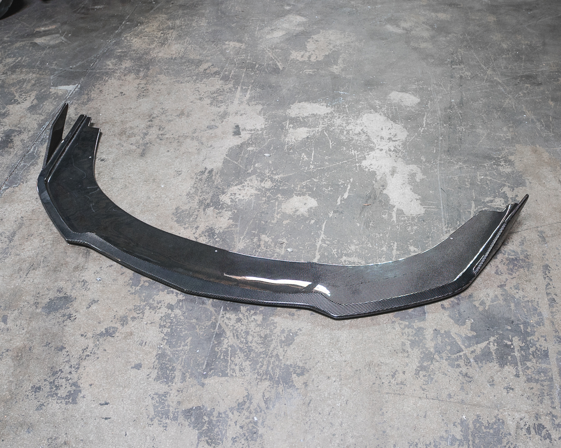 AGENCY POWER CARBON FIBER FRONT LIP LAMBORGHINI HURACAN LP-610 15-16 - 5