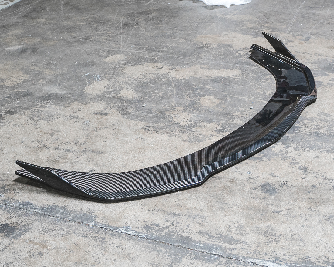 AGENCY POWER CARBON FIBER FRONT LIP LAMBORGHINI HURACAN LP-610 15-16 - 3