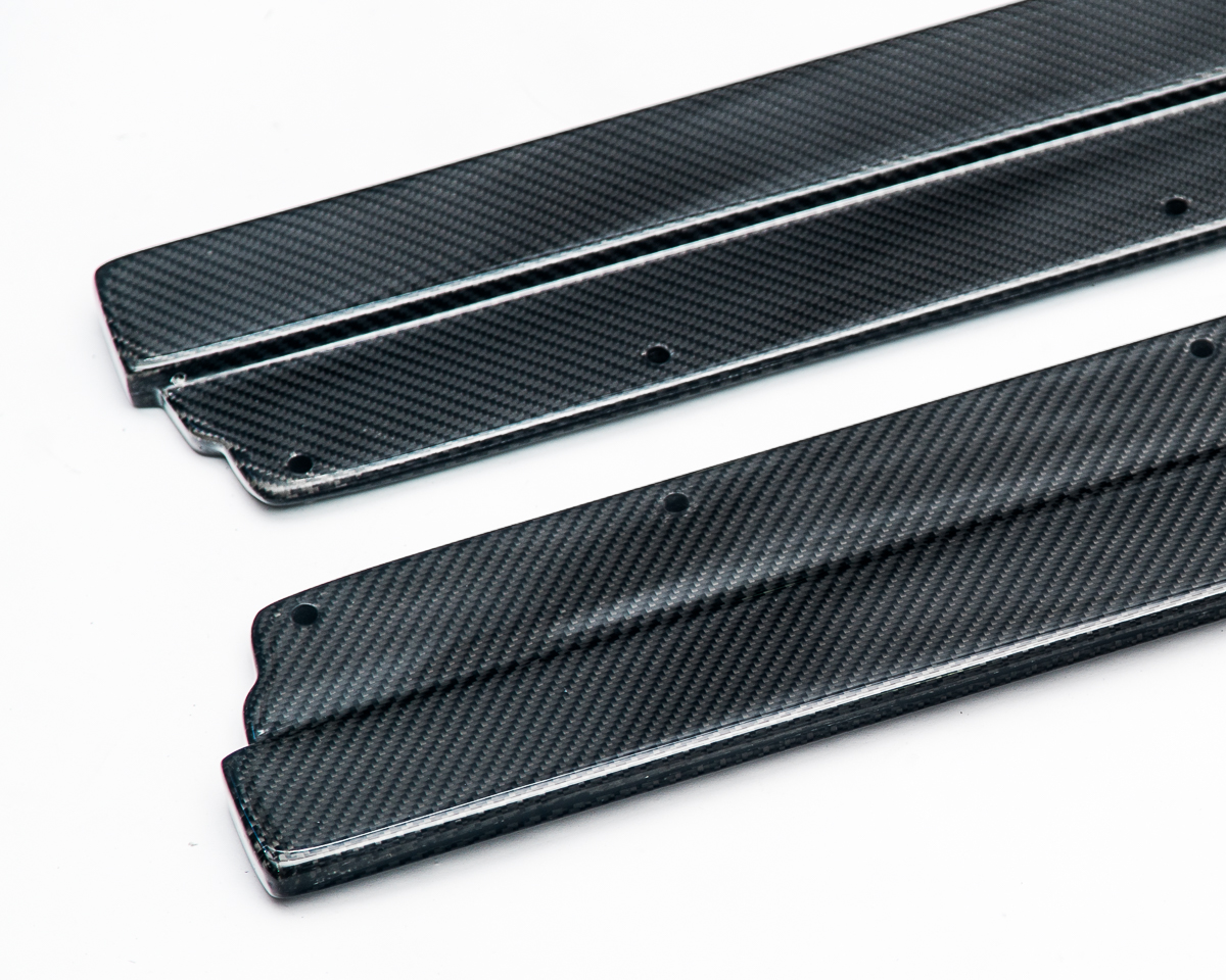 AGENCY POWER AEROFORM CARBON FIBER SIDE SKIRT EXTENSIONS BMW F82 F80 M4 M3 2015-2016 - 4