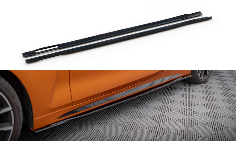 Side Skirts Diffusers V.3 BMW 4 M-Pack / M440i G22 / G23