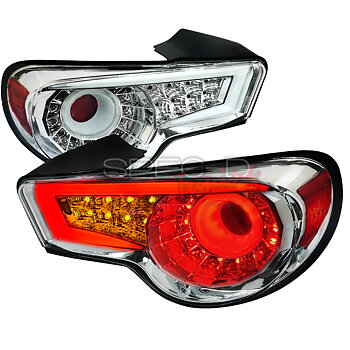 TOYOTA GT86 / SUBARU BRZ CHROME/CLEAR LED TAILLIGHTS [SR]