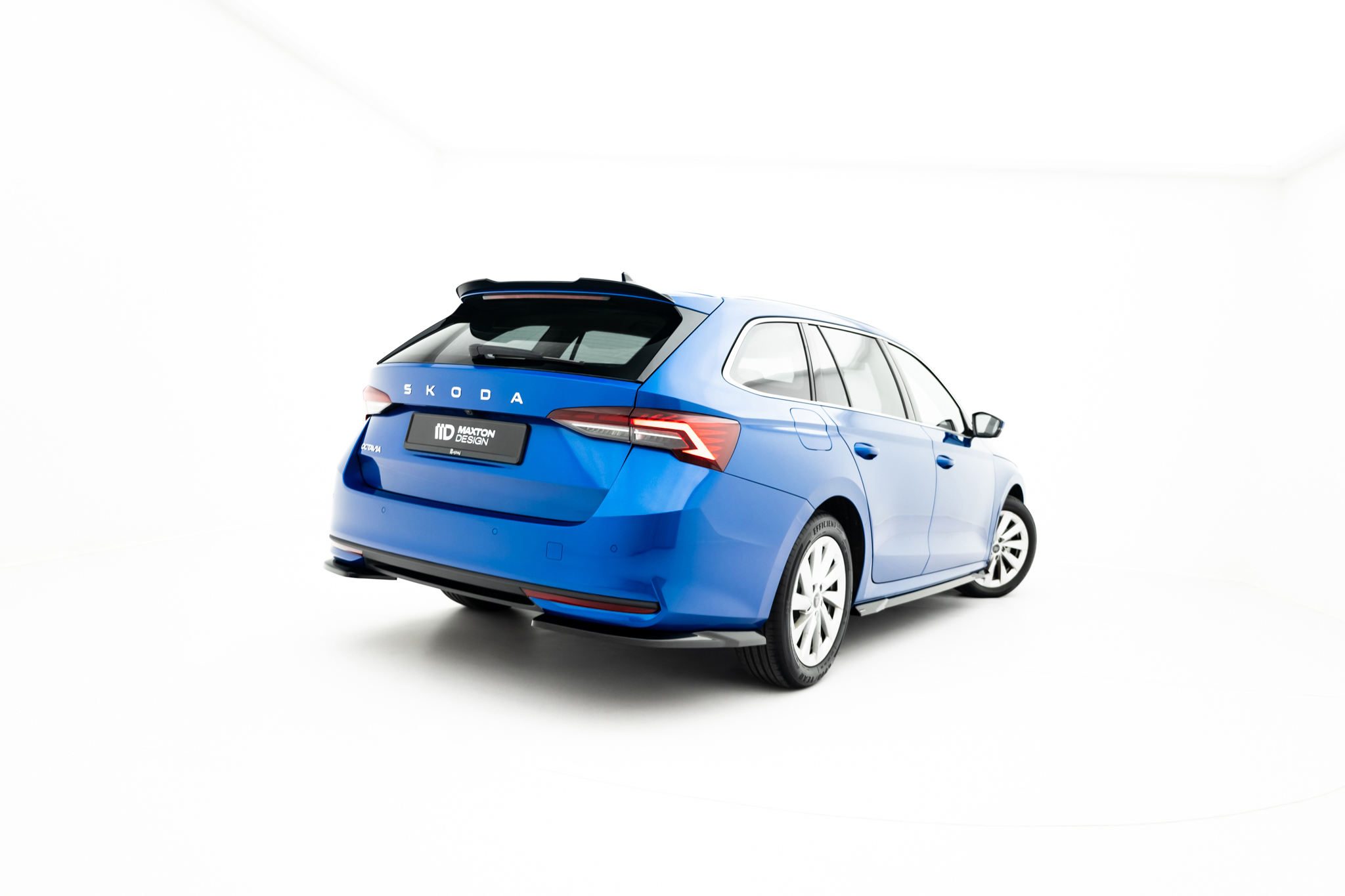 REAR SIDE SPLITTERS SUITABLE FOR SKODA OCTAVIA LIFTBACK / COMBI MK4 FACELIFT – MAXTON DESIGN - 5
