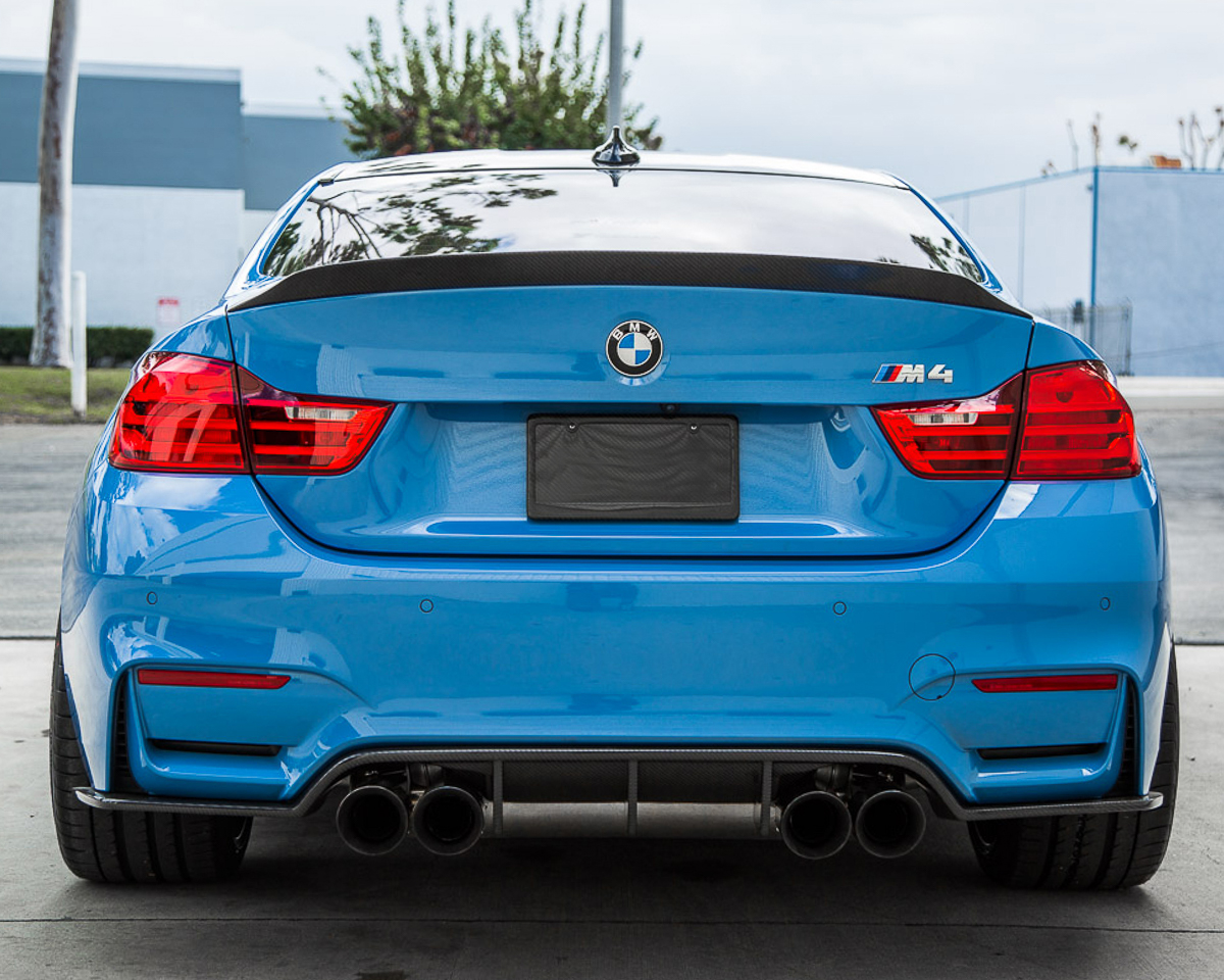AGENCY POWER AEROFORM CARBON FIBER REAR SPOILER BMW F82 M4 COUPE 2015-2016 - 3