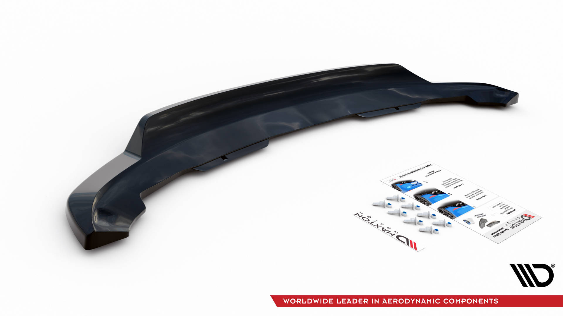 Central Rear Splitter (Vertical Bars) BMW I3 Mk1 Facelift (2017-2022) - 6