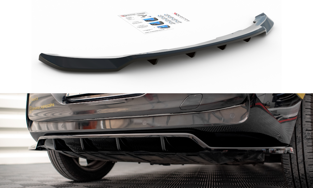 Central Rear Splitter (Vertical Bars) BMW I3 Mk1 Facelift (2017-2022)