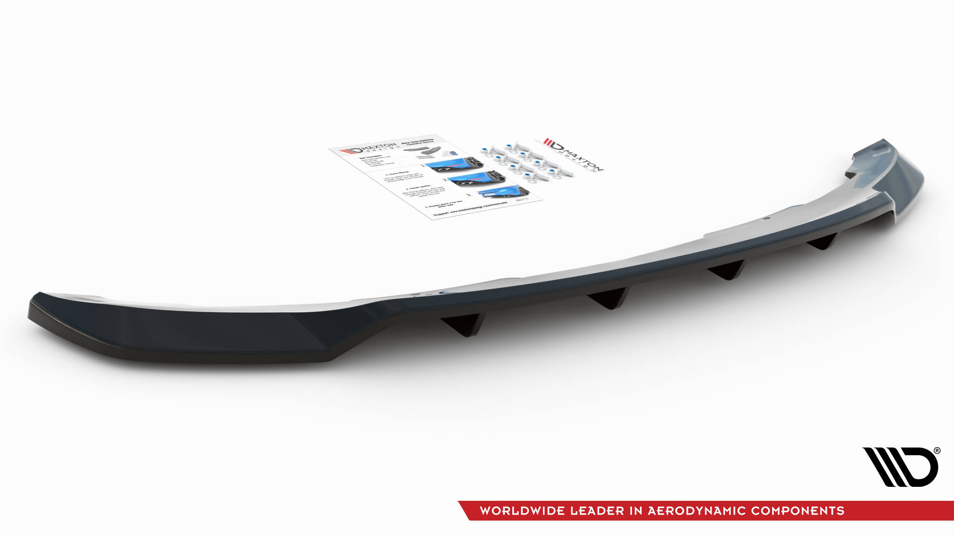 Central Rear Splitter (Vertical Bars) BMW I3 Mk1 Facelift (2017-2022) - 5