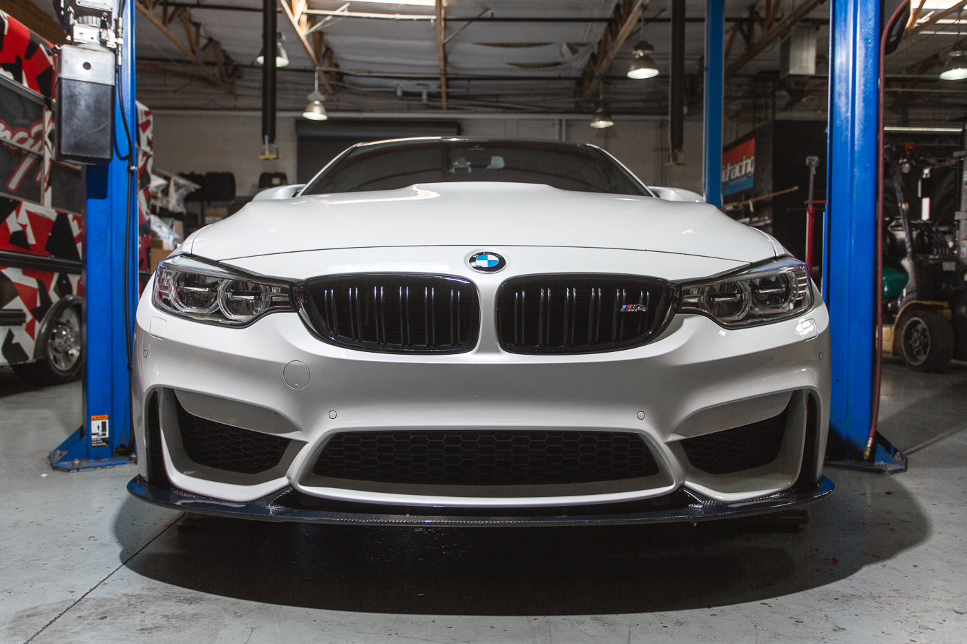 AGENCY POWER CARBON FIBER FRONT LIP BMW F80 M3 | F82 M4 COUPE 15-17 - 2