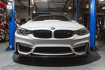 AGENCY POWER CARBON FIBER FRONT LIP BMW F80 M3 | F82 M4 COUPE 15-17