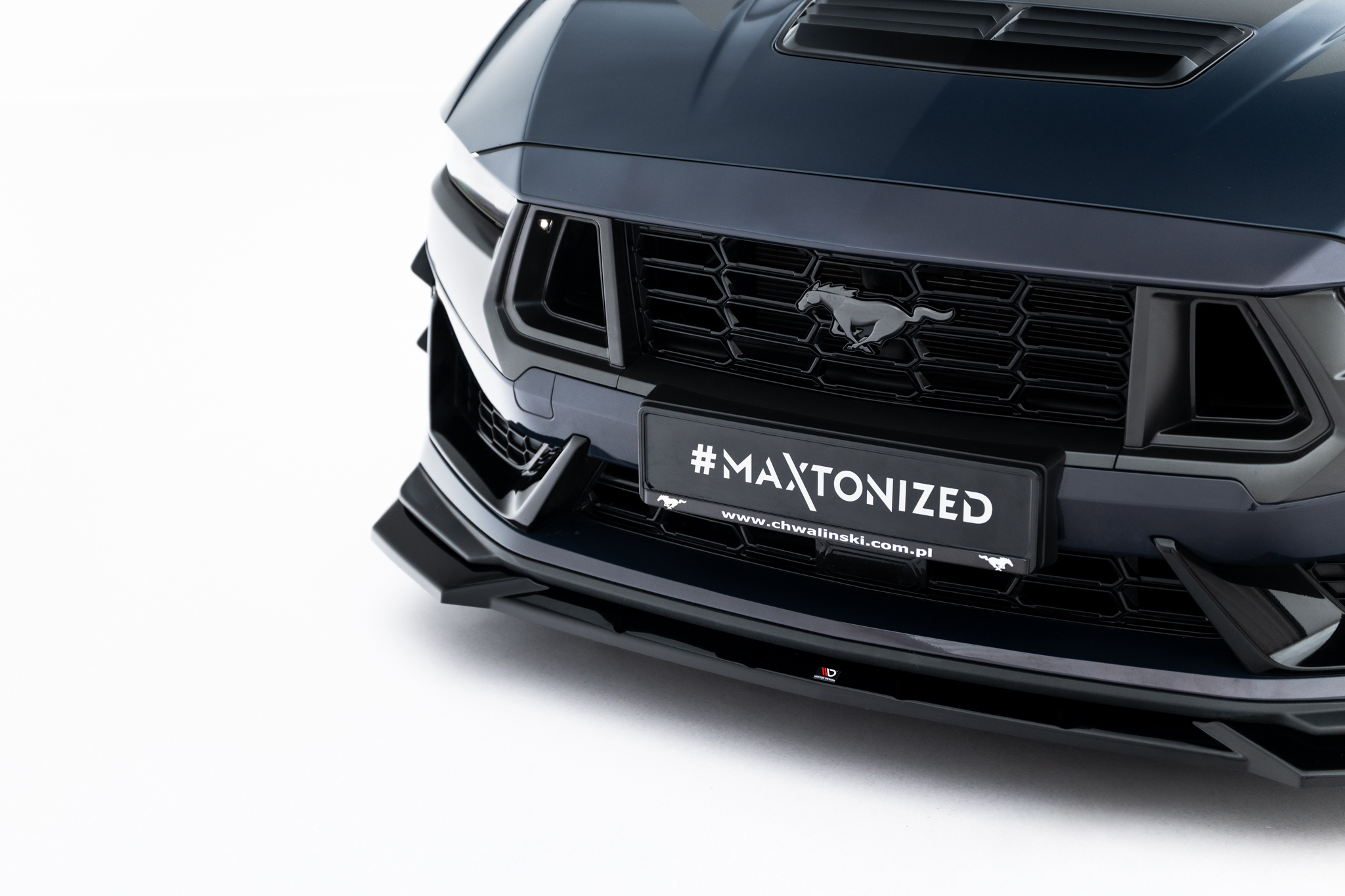 FRONT SPLITTER V.1 SUITABLE FOR FORD MUSTANG DARK HORSE MK7 – MAXTON DESIGN - 3