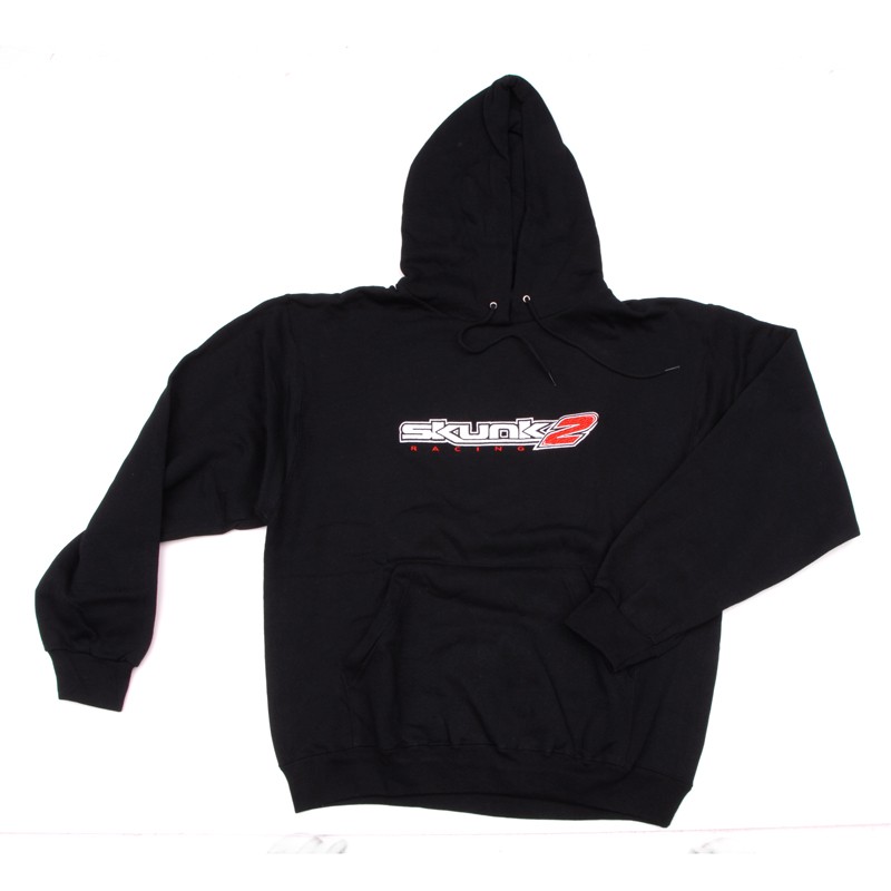 SKUNK2 BLACK HOODED SWEATER SIZE L