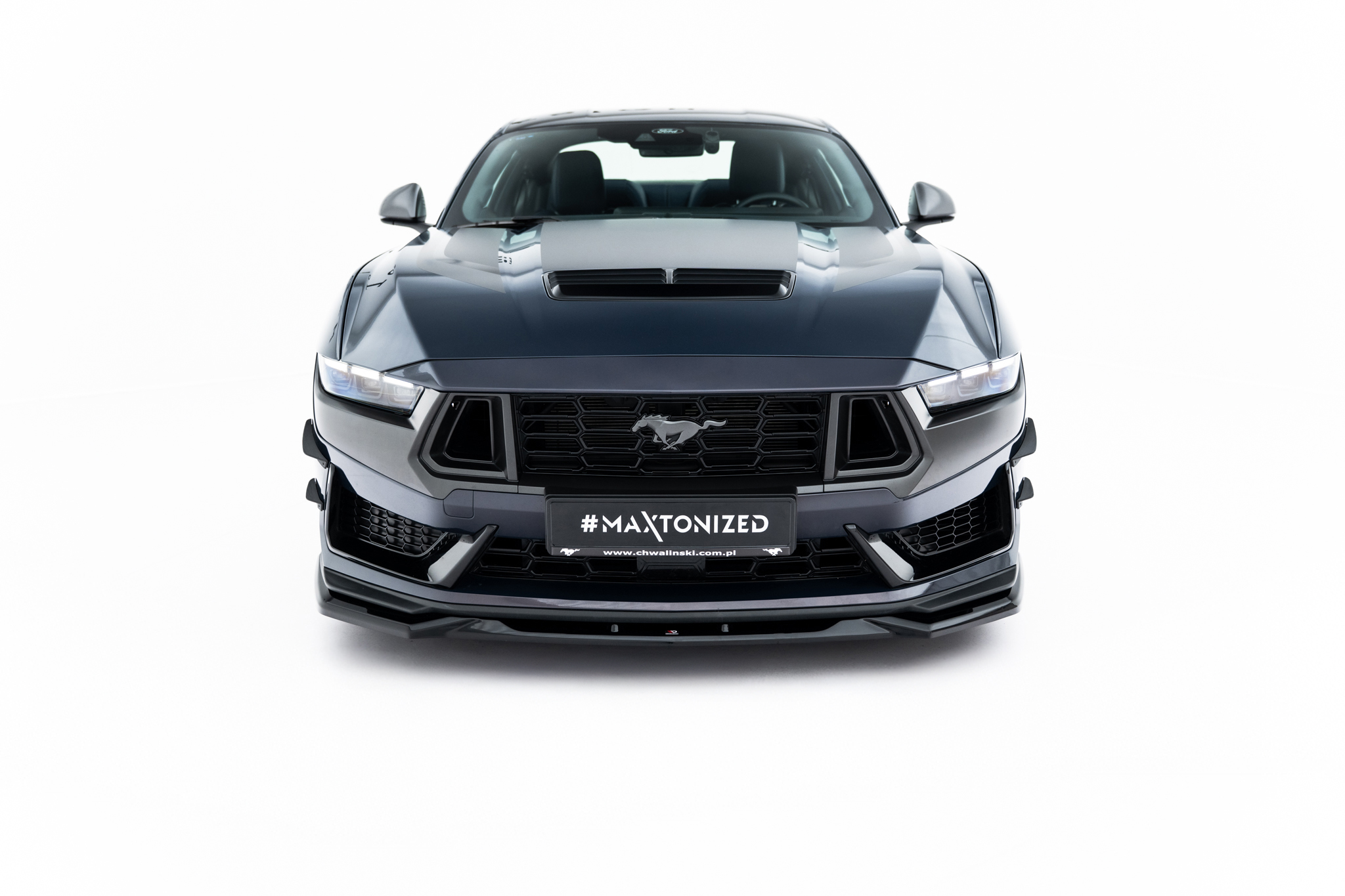 FRONT SPLITTER V.2 SUITABLE FOR FORD MUSTANG DARK HORSE MK7 – MAXTON DESIGN - 5
