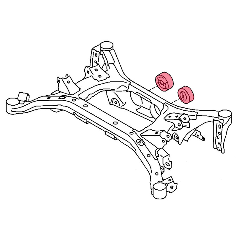 TOYOTA GT86 / SUBARU BRZ REAR DIFFERENTIAL BUSHING [MR] - 2