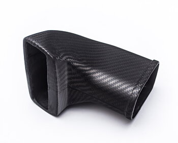 AGENCY POWER MATTE CARBON FIBER HOOD VENTS PAIRS W/AIR TUNNEL 09-16