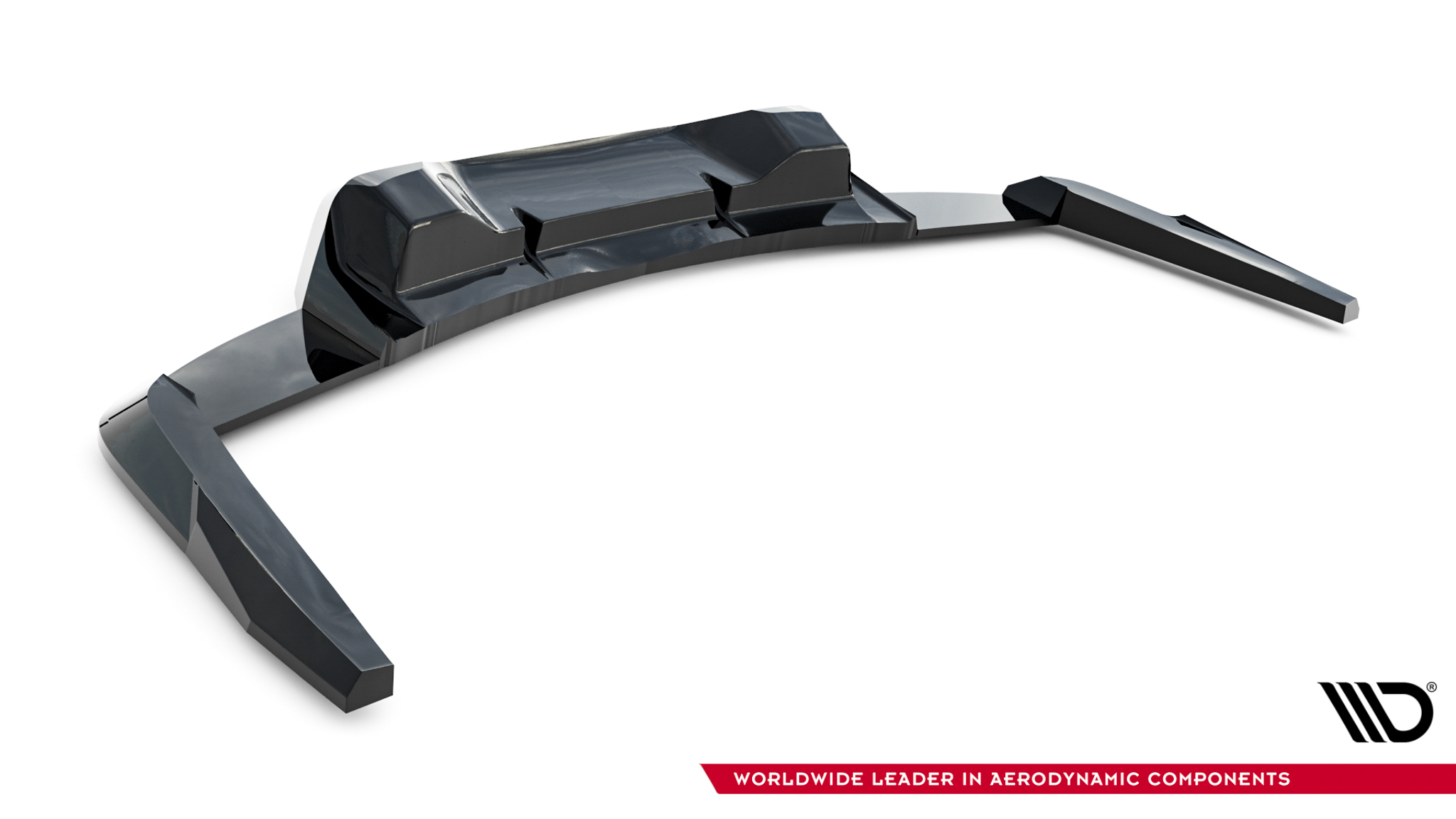 REAR SPLITTER (WITH VERTICAL BARS) SUITABLE FOR FORD MUSTANG DARK HORSE MK7 – MAXTON DESIGN - 7