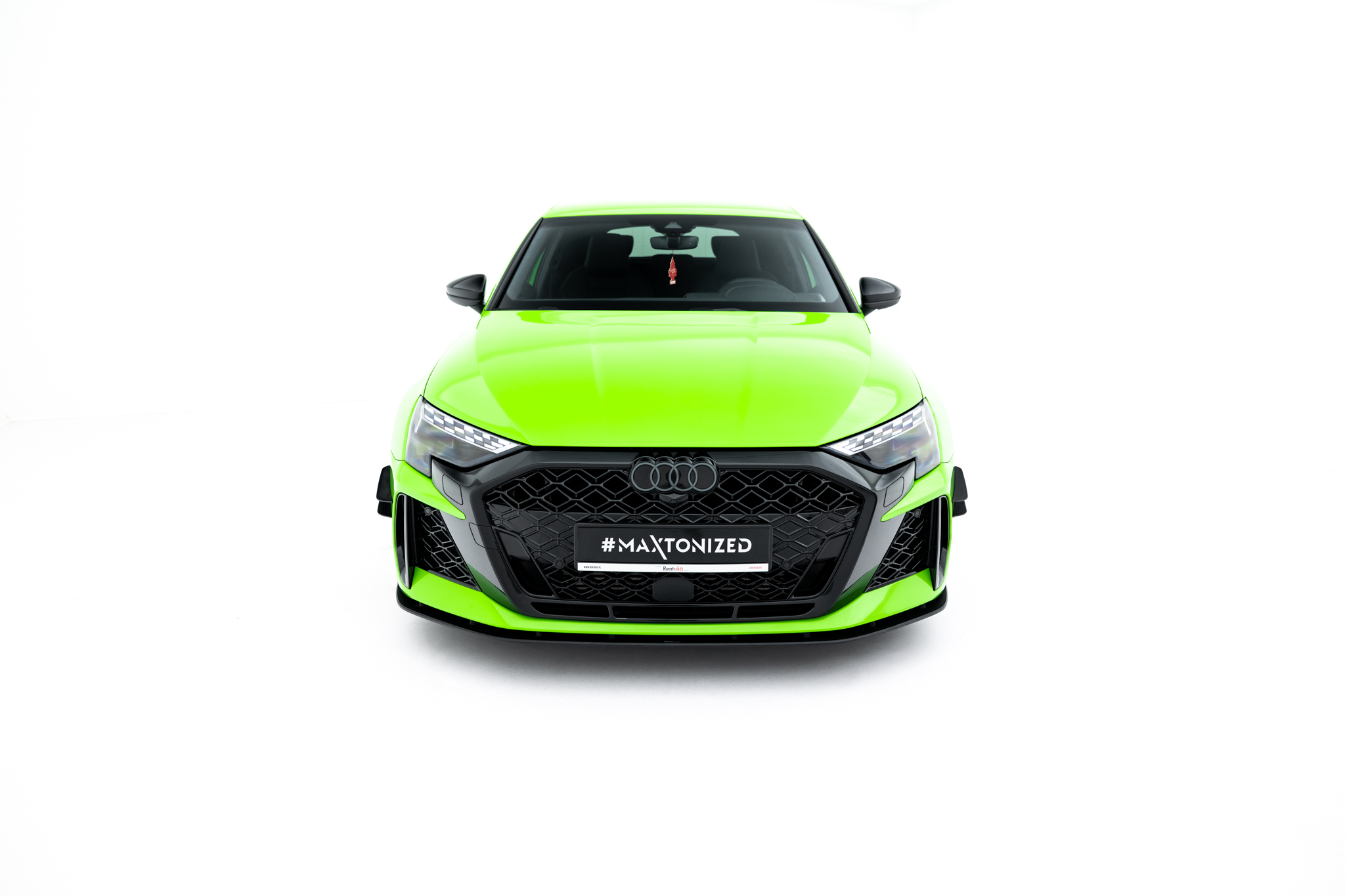 STREET PRO FRONT SPLITTER SUITABLE FOR AUDI RS3 SPORTBACK 8Y FACELIFT – MAXTON DESIGN - 4