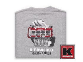 SKUNK2 BLACK K-POWER T-SHIRT SIZE M